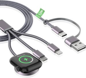Ladekabel für Apple Watch und iPho...
