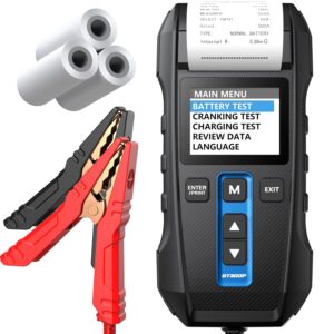 12V 24V Batterietester Auto mit Dru...