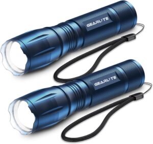 GEARLITE LED-Taschenlampe, batterie...
