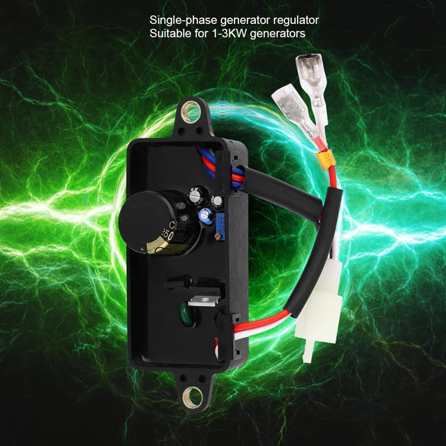 AVR Spannungsregler als Ersatzteil für Einphasengeneratoren im Bereich 1 bis 3 KW. Automatischer Gleichrichter für 2,8 KW – Bild 4