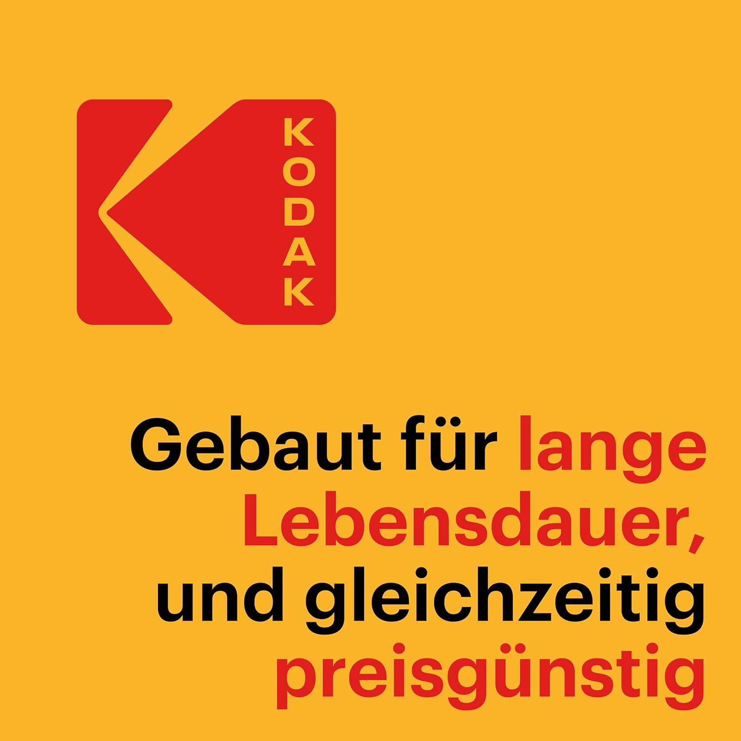 Kodak Xtralife 60er-Pack AAA-Batterien, Triple-A-Batteriepack, LR03 Alkaline 1,5 V, 10 Jahre Haltbarkeit, ideal für Geräte mit hohem Stromverbrauch, 6x mehr Leistung, kunststofffreier Karton – Bild 10