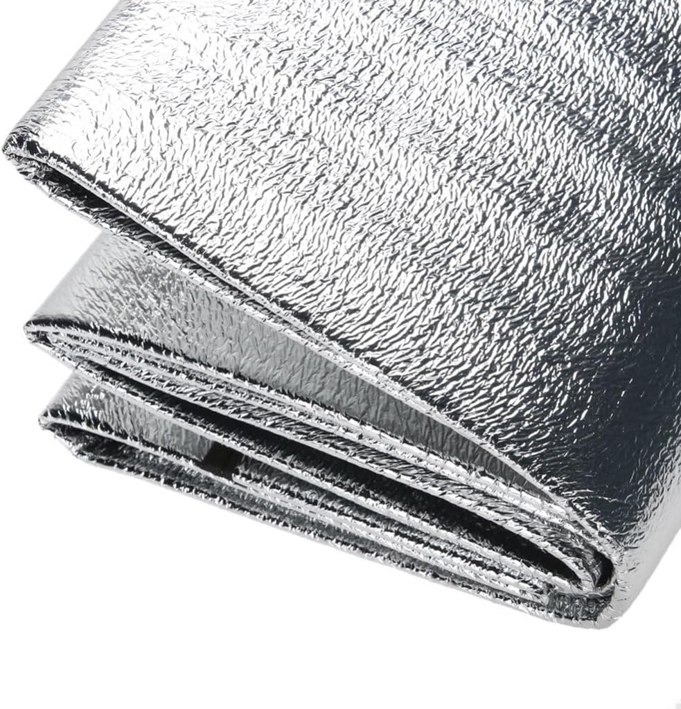 Aluminium-Schlafmatte, Schaumstoffmatten, Isomatte für Camping, isolierte Decke, faltbare Zeltmatte, Bodenmatte, Thermomatte, Thermodecke, Matte aus Aluminiumfolie und EPE, ultraleicht – Bild 5