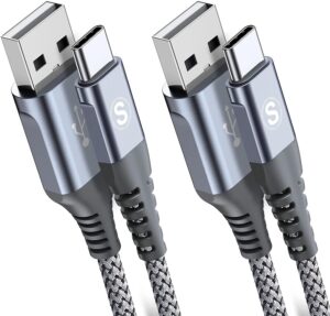 sweguard USB C Kabel 3,1 A (2 Stüc...