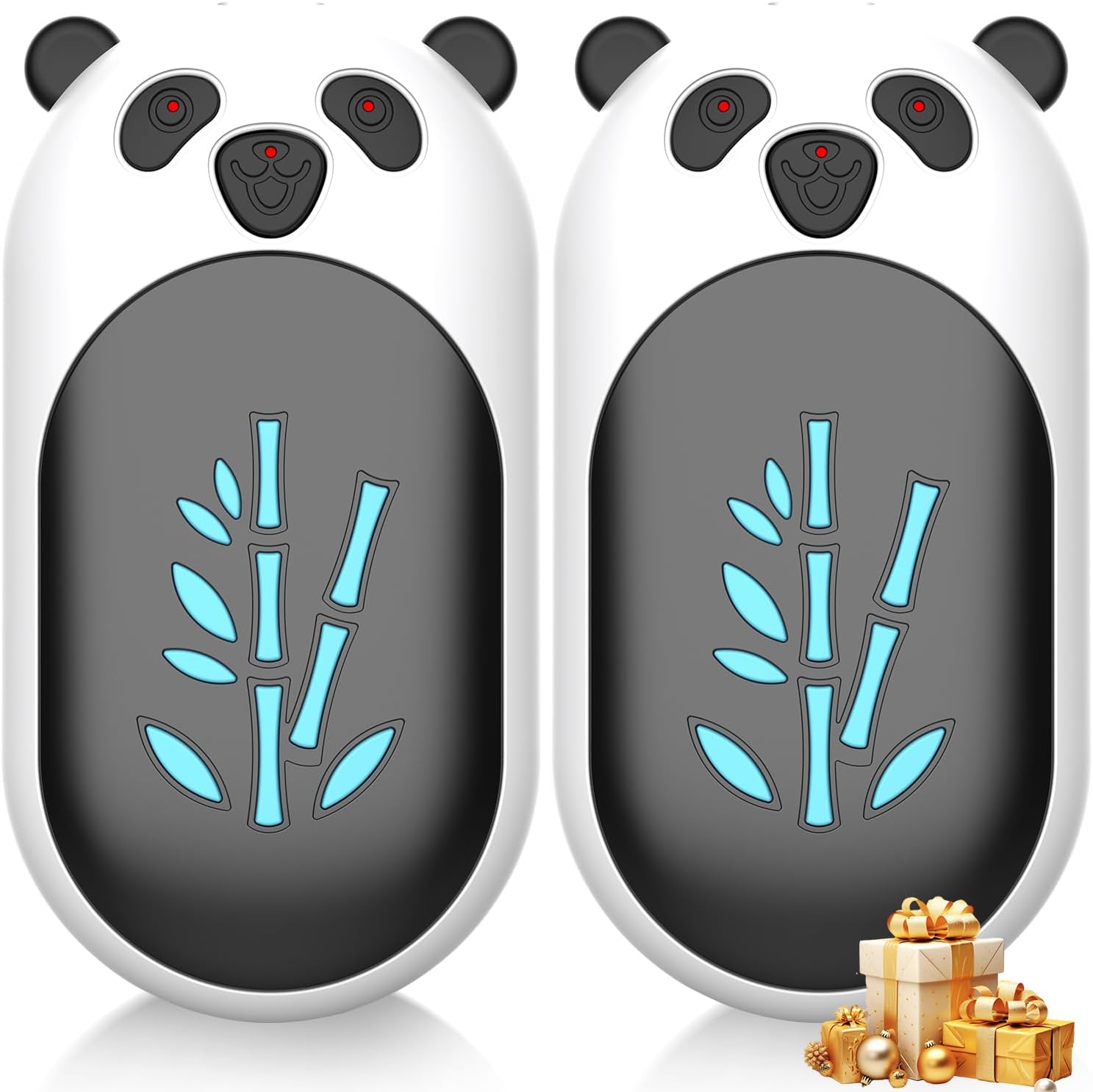 Wiederaufladbarer Handwärmer, elektrischer Handwärmer mit 6000 mAh USB, tragbarer Taschenwärmer für Damen und Herren, Outdoor, Camping, Wandern, Jagd, Golf