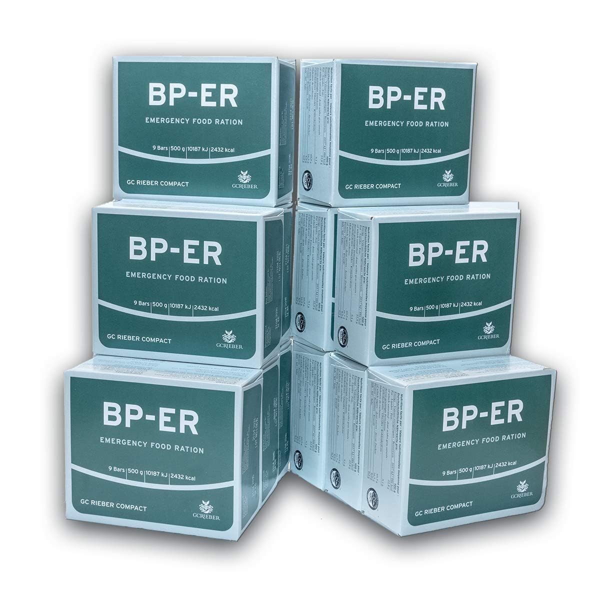 BP-ER Notration, Notfutterration, Box mit 24 x 500 g, Langzeitnahrung, Notnahrung verzehrfertig, Notration ist von höchster Qualität – Bild 4