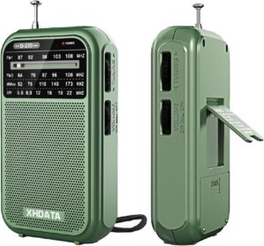 XHDATA D220 Radio Klein, FM AM FM R...