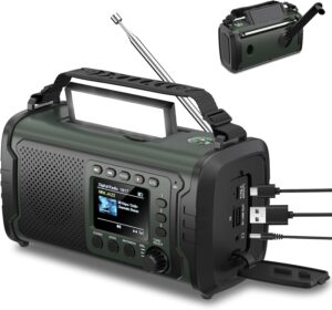 27000 mAh DAB/DAB+ Notfallradio mit...