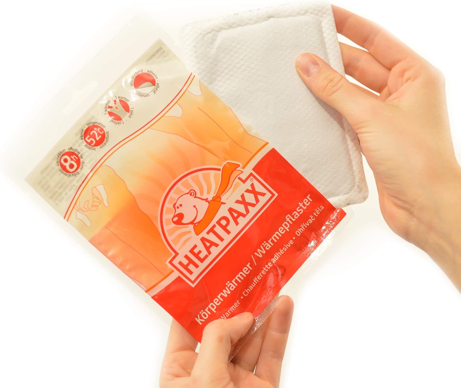 HeatPaxx Körperwärmer, 10 Wärmepflaster, extra warme, dünne und leichte Wärmepflaster für Bauch und Rücken, punktgenaue Wohlfühlwärme, Körperwärmer, Rückenwärmer (10) – Bild 4