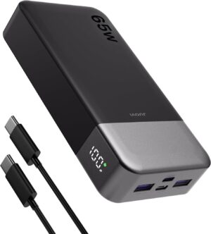 JUOVI Power Bank 65 W 20000 mAh Lap...