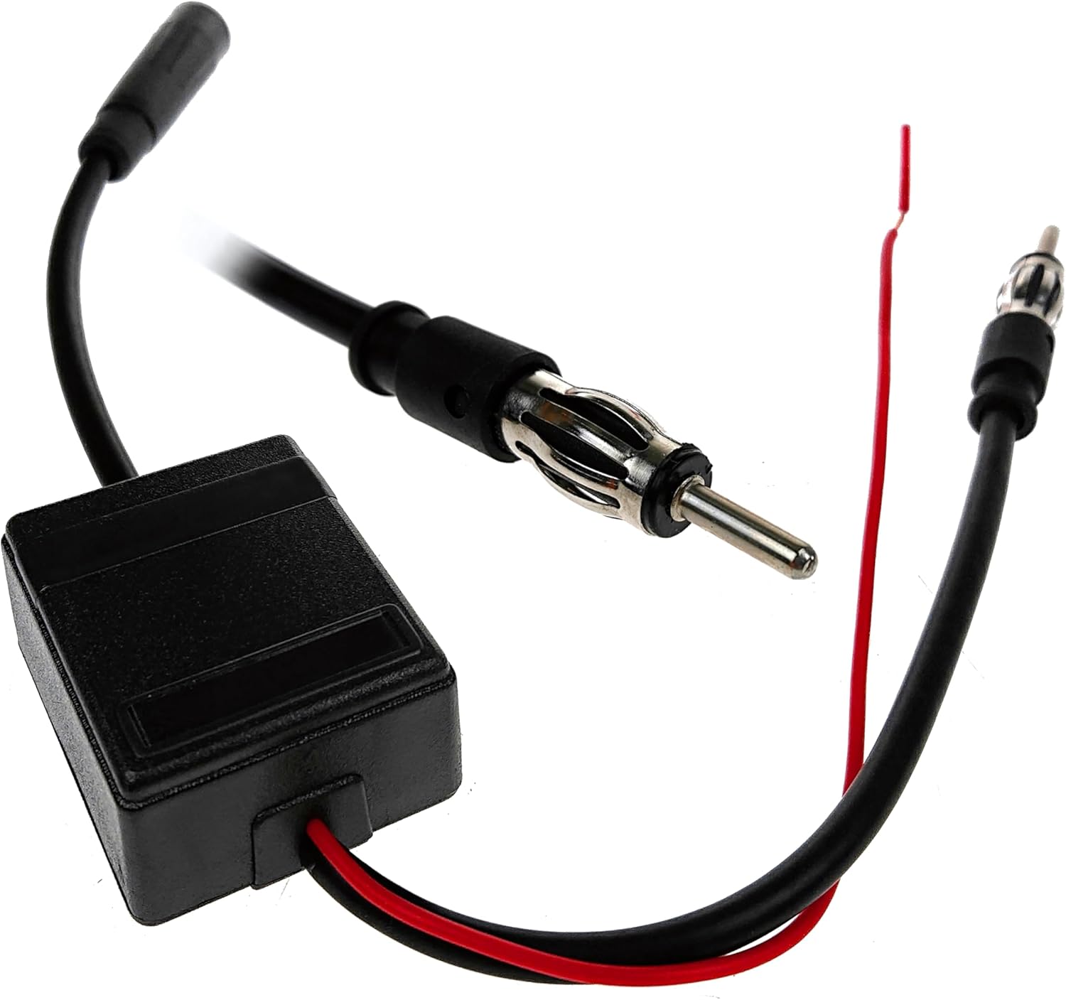 Retoo Autoradio-Antennenverstärker, universeller 12-V-Auto-FM-Signalverstärker mit hoher Verstärkung 16 dB, rauscharm, kompatibel mit DAB, AM LM-Verstärkung mit DIN-Adapter – Bild 9