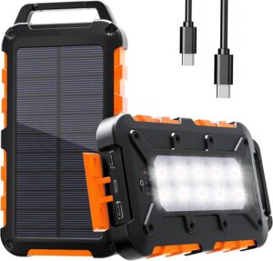 PD22.5W Solar Power Bank 10000 mAh ...