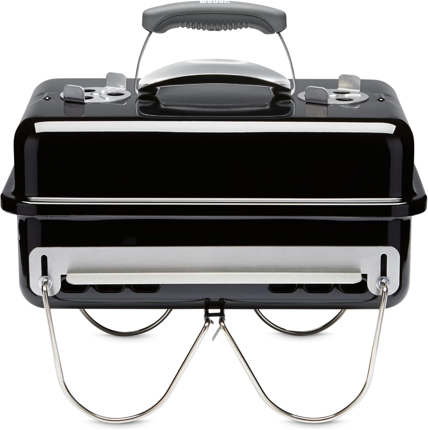 Weber Go Anywhere Tragbarer Holzkohlegrill, 42 x 26 cm, Schwarz (1131004) – Bild 2