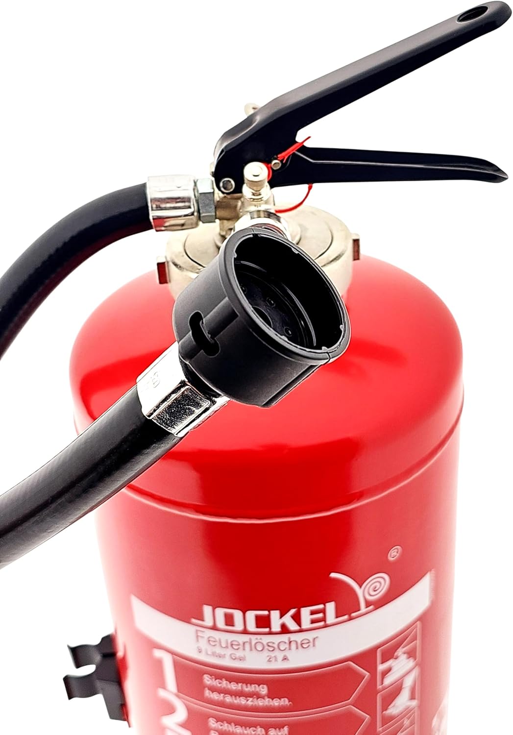 MBS-FIRE Gel-Feuerlöscher Speziallöscher für Lithium-Ionen-Akkus DIN EN 3, GS + Wandhalter + Sockel, 8 A = 4 LE Feuerlöscher mit Wartungszertifikat, Wartungszertifikat 9 Liter – Bild 7