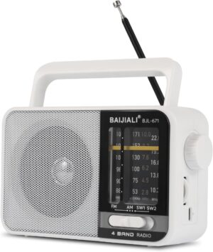 Tragbares FM/AM-Radio mit Lautsprec...
