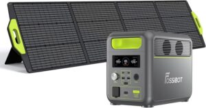 FOSSiBOT F1200 Solargenerator mit 2...