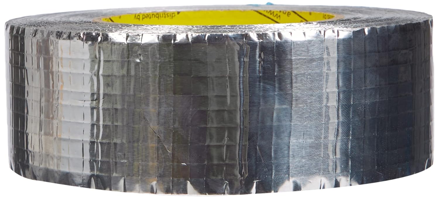 Verstärkte Aluminiumfolie T 4" – 50 Meter – für isolierende Belüftung (2" – 50 Meter) – Bild 4