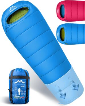 ALPENWERT® Kinder-Sommerschlafsack...