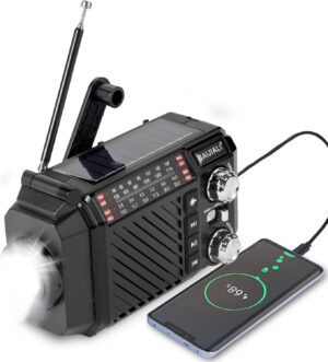 Kurbelradio, Notfallradio mit 2600-...