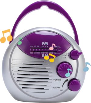 Duschradio IPX4 wasserdicht, tragba...
