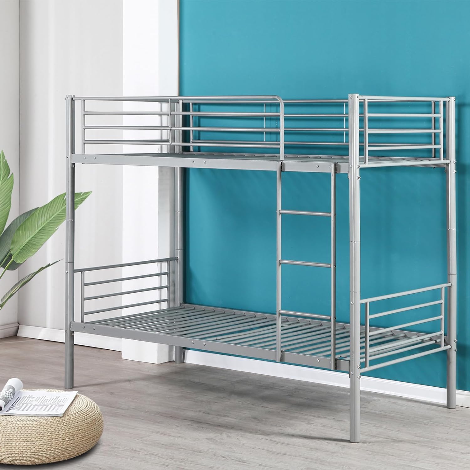 Etagenbett BB Sport, Etagenbett aus Metall, Liegefläche 90 x 200 cm, teilbar in zwei Einzelbetten – Bild 2