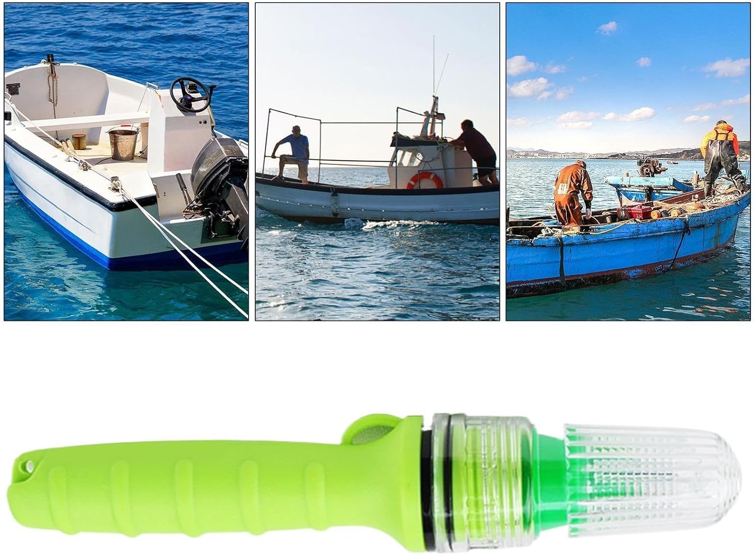 Seenotfackeln - Wasserdichtes, Kompaktes, Tragbares Signalgerät,Ortungsgerät Für Boote - Zum Tauchen Rettung Wasser Meer Seen Bojen Flöße Bootssport Männer – Bild 5