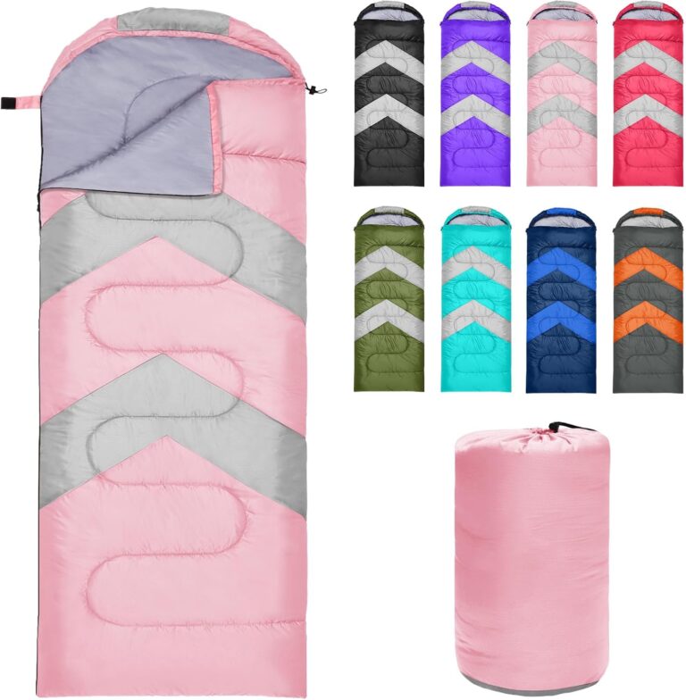 Schlafsack 3–4 Jahreszeiten für Outdoor-Camping, warm, Einzel-Erwachsene, wasserdicht, leicht, ultraleicht, Schlafsack für Erwachsene, Kinder, Camping, Wandern, Reisen