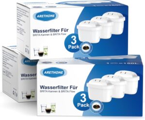 ARETHONE Wasserfilter für Brita Fi...