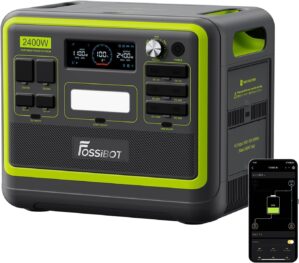 FOSSiBOT F2400 Tragbares Kraftwerk ...