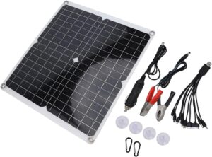 50-W-Solarpanel-Set, 12-V-Ladegerä...