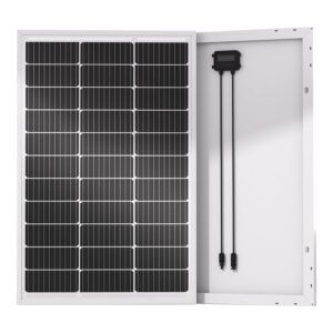 ECO-WORTHY 100W Solarpanel Monokris...
