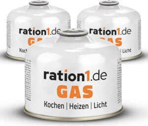 Ration1 Gaskartuschen 3 x 230 g, EN...