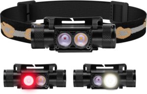 Sofirn D25LR/H25LR Stirnlampe, rote...