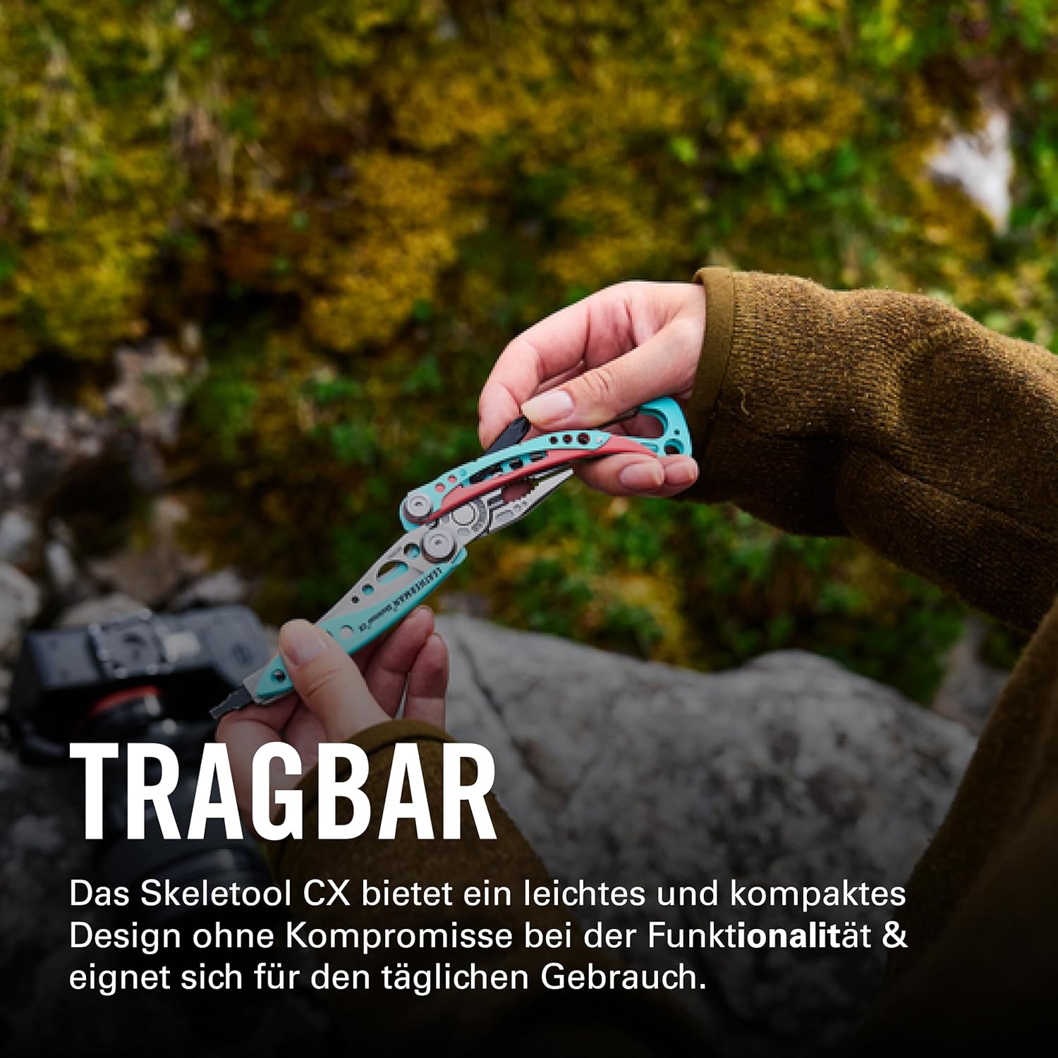 Leatherman Skeletool CX – 7-in-1 Camping- und Survival-Multitool – Edelstahl – Paradise – Bild 5