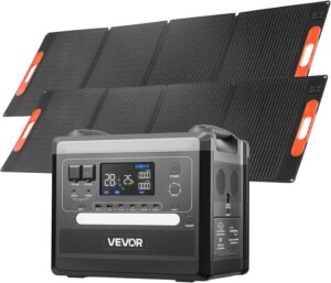 VEVOR Tragbares Kraftwerk, 2400-W-S...