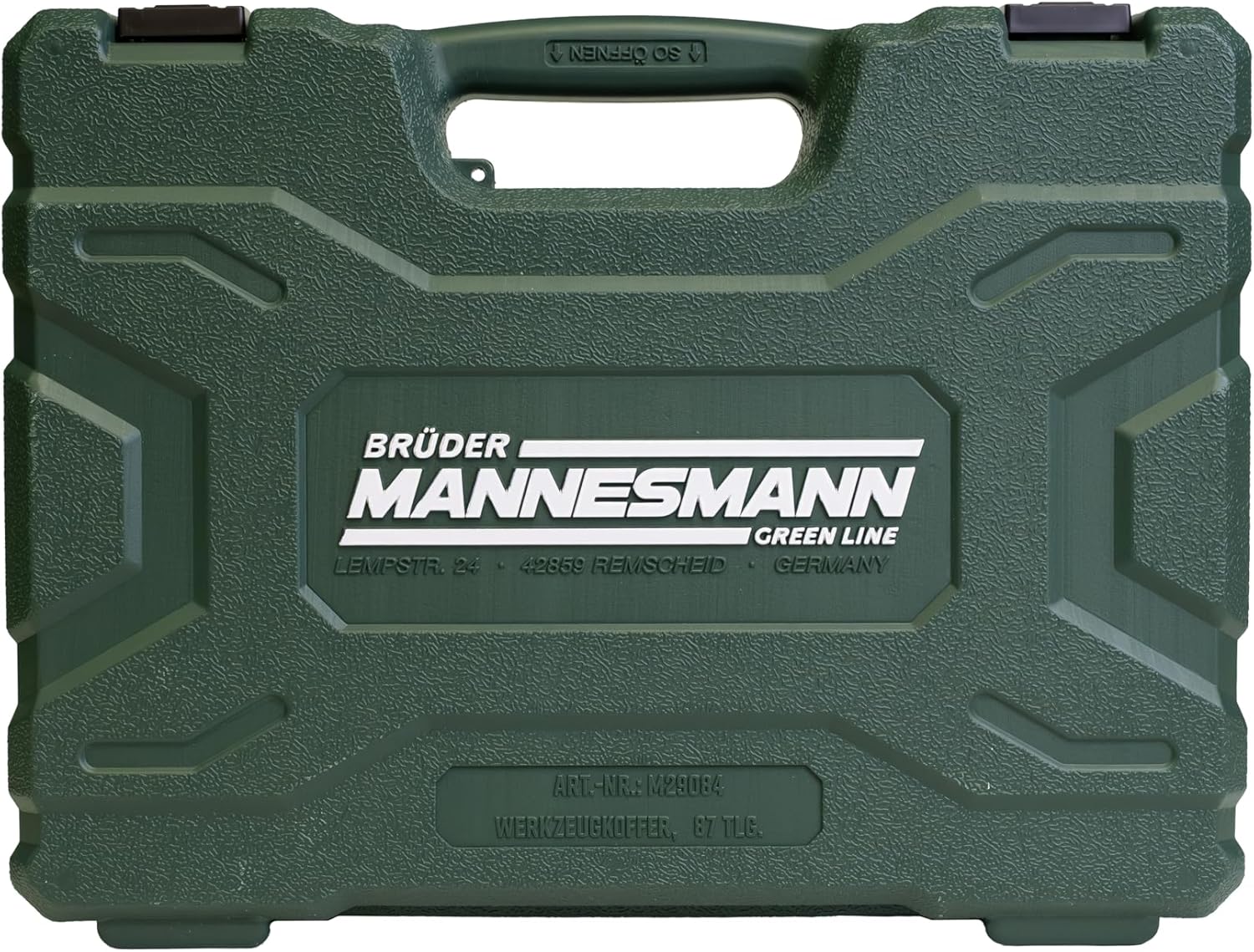 Brüder Mannesmann M29084 Werkzeugkasten, 87-teilig – Bild 5