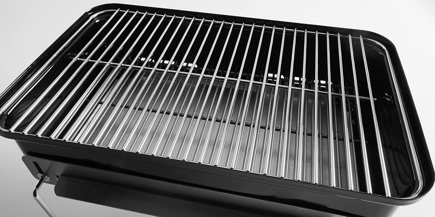 Weber Go Anywhere Tragbarer Holzkohlegrill, 42 x 26 cm, Schwarz (1131004) – Bild 17