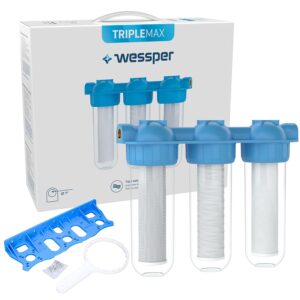 Wessper 10 Zoll 3-stufig 1 Zoll Inn...