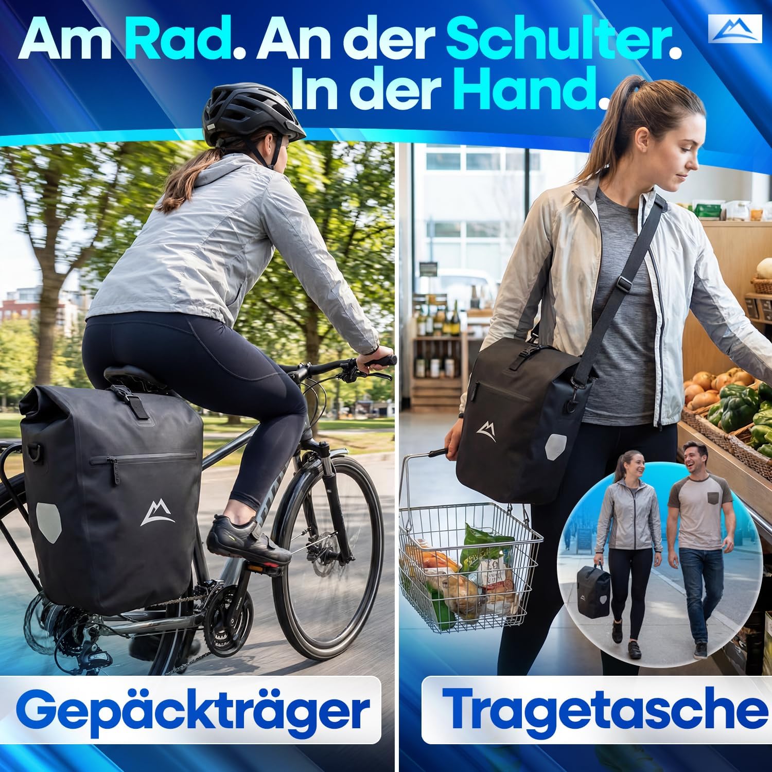 Nextcover Fahrrad-Gepäckträger TPU (Schwarz) – Bild 2