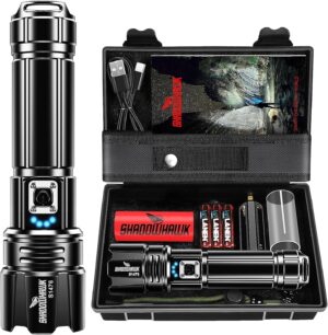Shadowhawk LED-Taschenlampe 500.000...