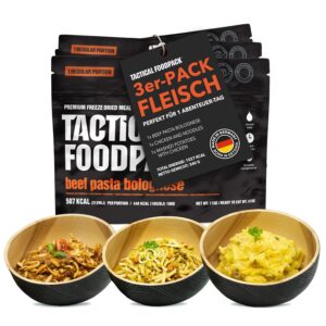 Tactical Foodpack 3er-Set – 3 gef...