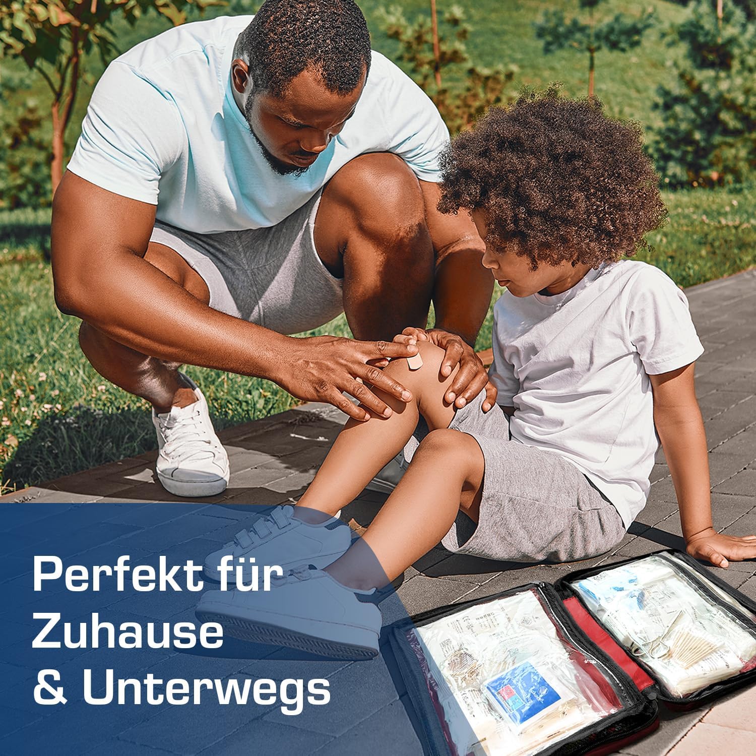 Active Era Premium Erste-Hilfe-Set – 180-teiliges Erste-Hilfe-Set – Notfallausrüstung inklusive Kühlakkus, Pflaster, Rettungsdecke für Zuhause, auf Reisen oder als Erste-Hilfe-Set im Freien – ISO 13485 – Bild 5