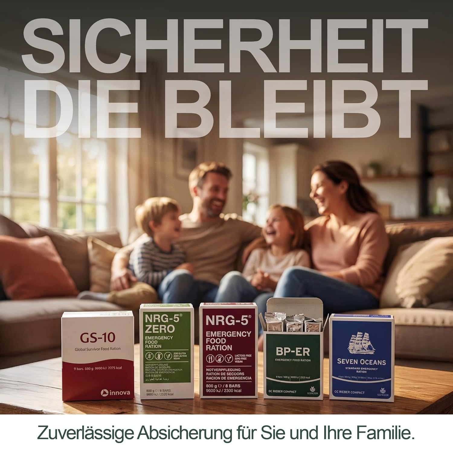 Notfall-Lebensmittel-Testpaket BP-ER, NRG-5, Seven Oceans & GS-10 Notfallration + NRG-5 Zero Glutenfrei – Überlebensnahrungsset für Katastrophenschutz & Notversorgungsnahrung – Langzeitlebensmittel essbar für 20 – Bild 10
