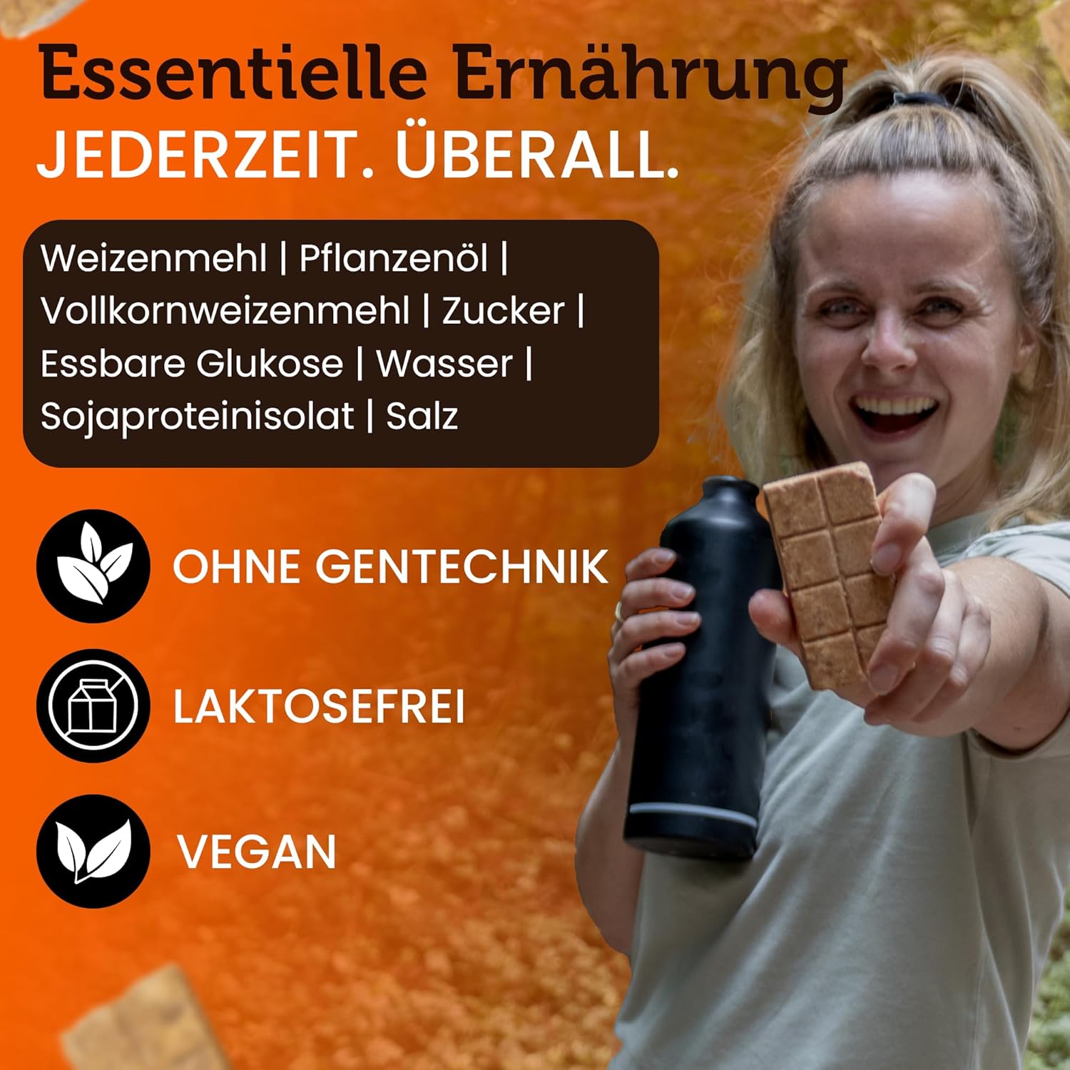 MRE-9 Notfallration, 24 Tage Notfallnahrung, 20 Jahre Haltbarkeit, 24 x 500 g Notfallnahrung, 2400 kcal pro Tag, zusätzliche Vitamine – Bild 8