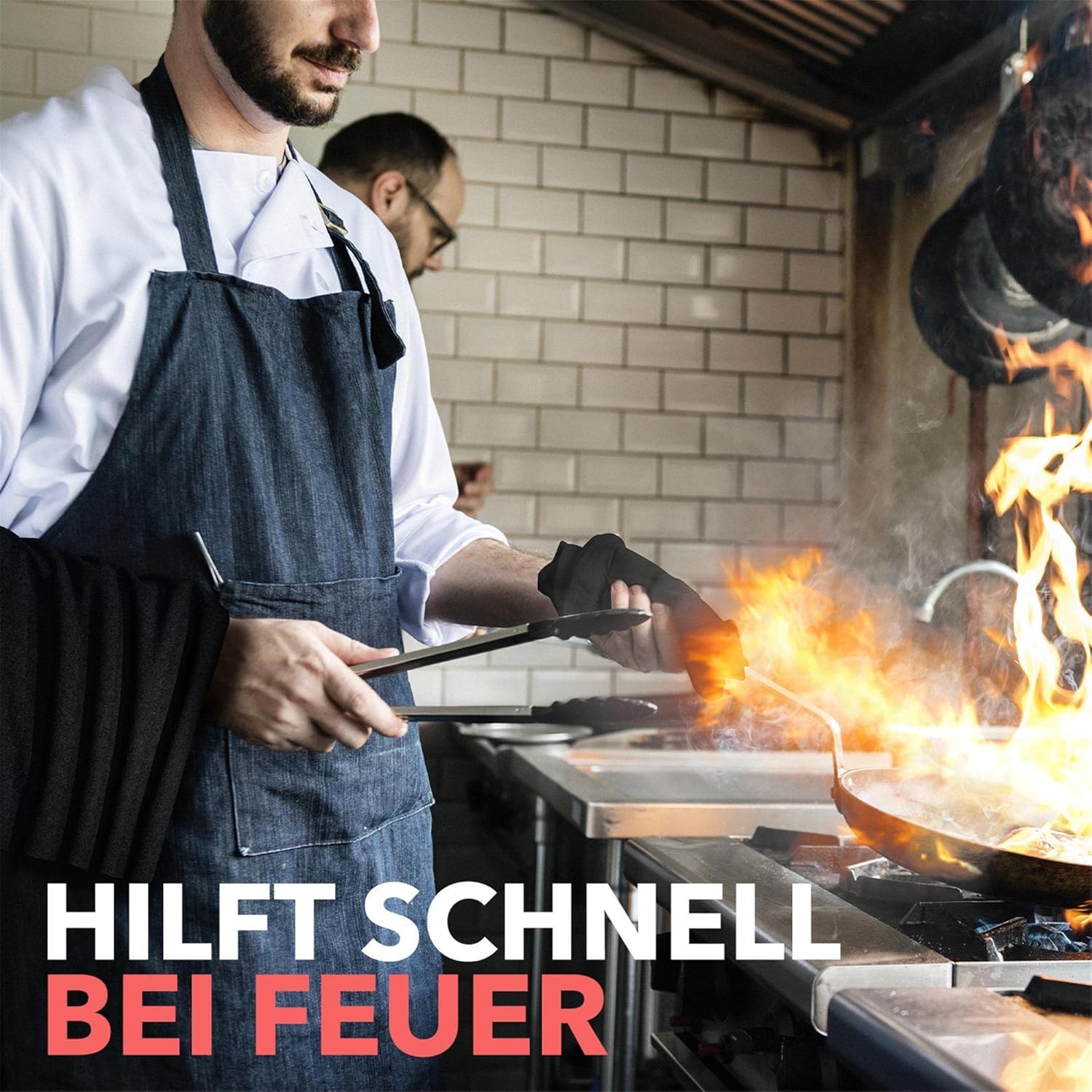 EVOCAMP Feuerfeste Unterlage, Hitzeschutzmatte, hitzebeständig bis 982 °C, Lötmatte als feuerfeste Matte für sicheren Brandschutz, Brandschutzmatte als ideale Brandschutzmatte (1 m x 1 m) – Bild 5