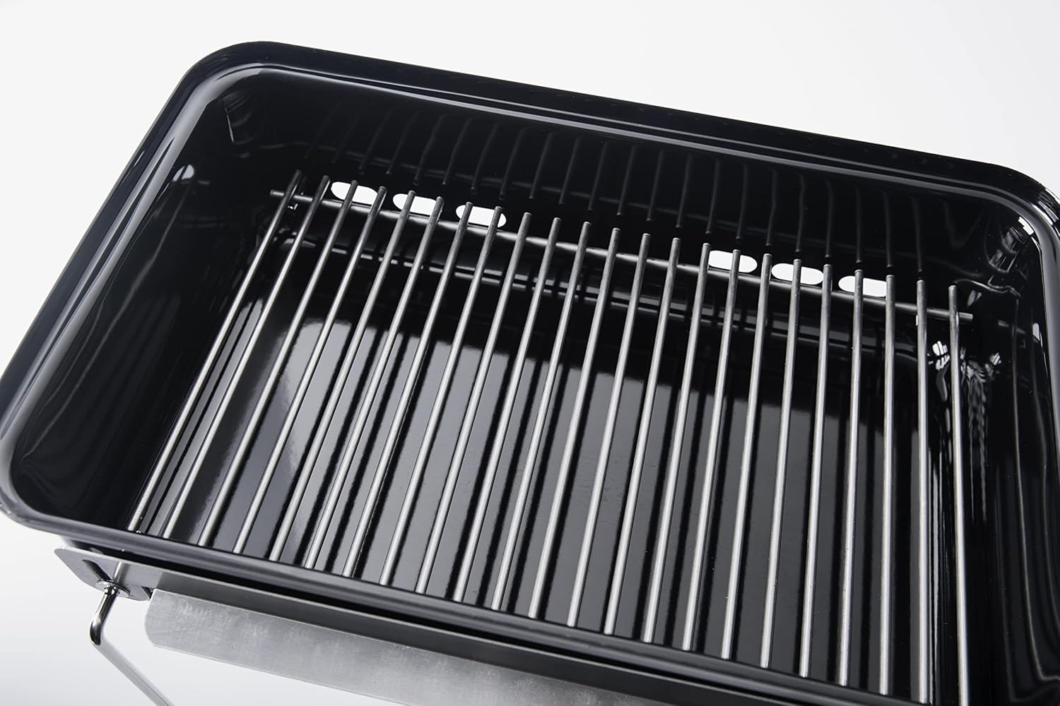 Weber Go Anywhere Tragbarer Holzkohlegrill, 42 x 26 cm, Schwarz (1131004) – Bild 18