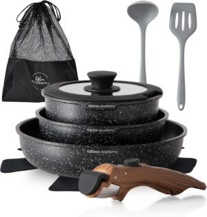 Kitchen Academy 10-teiliges Topfset...