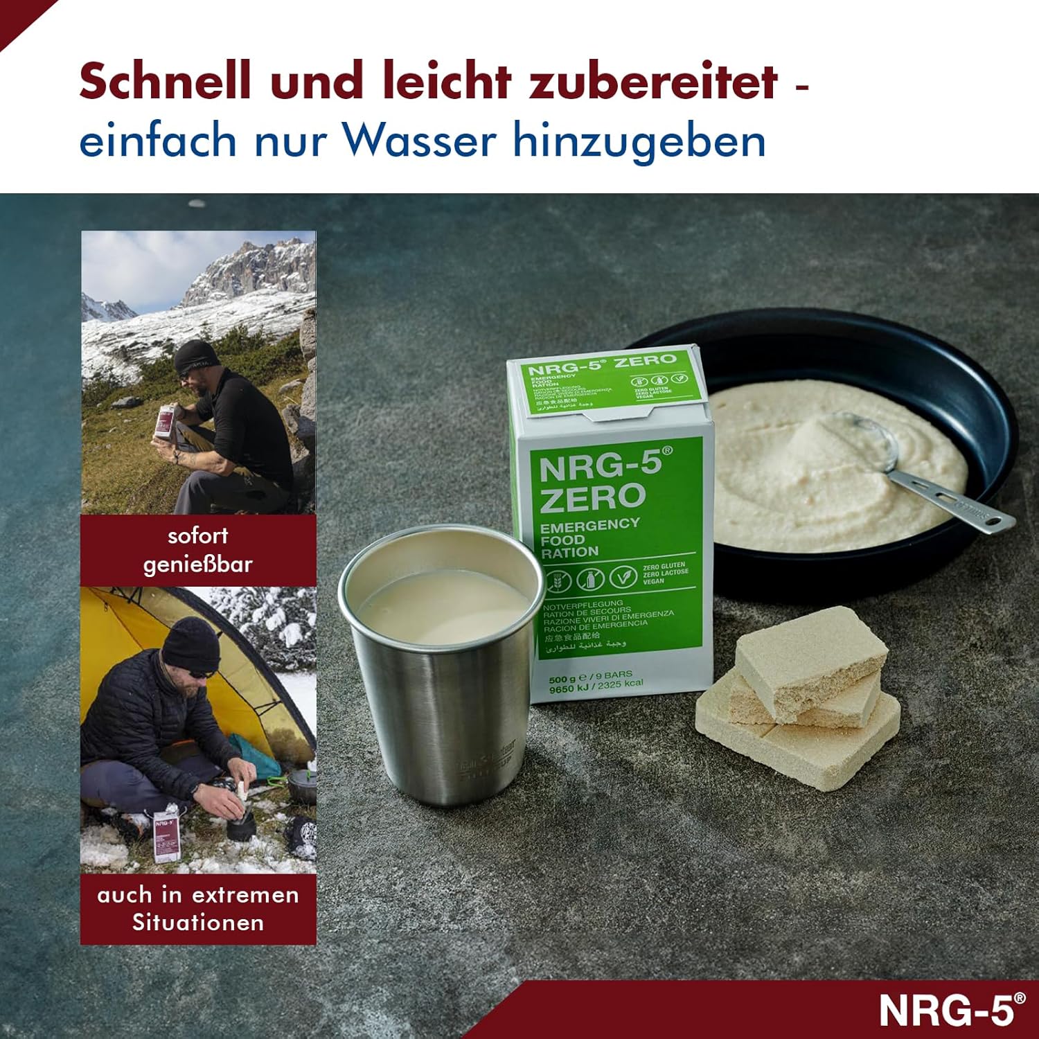 Emergency Food NRG-5® Zero Emergency Food Ration, glutenfrei – Bild 6