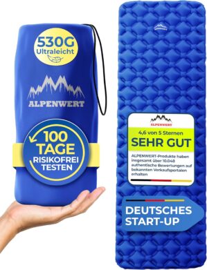 Alpenwert® Outdoor-Isomatte (klein...