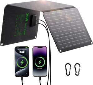 30W Solarpanel Faltbar, Tragbares O...