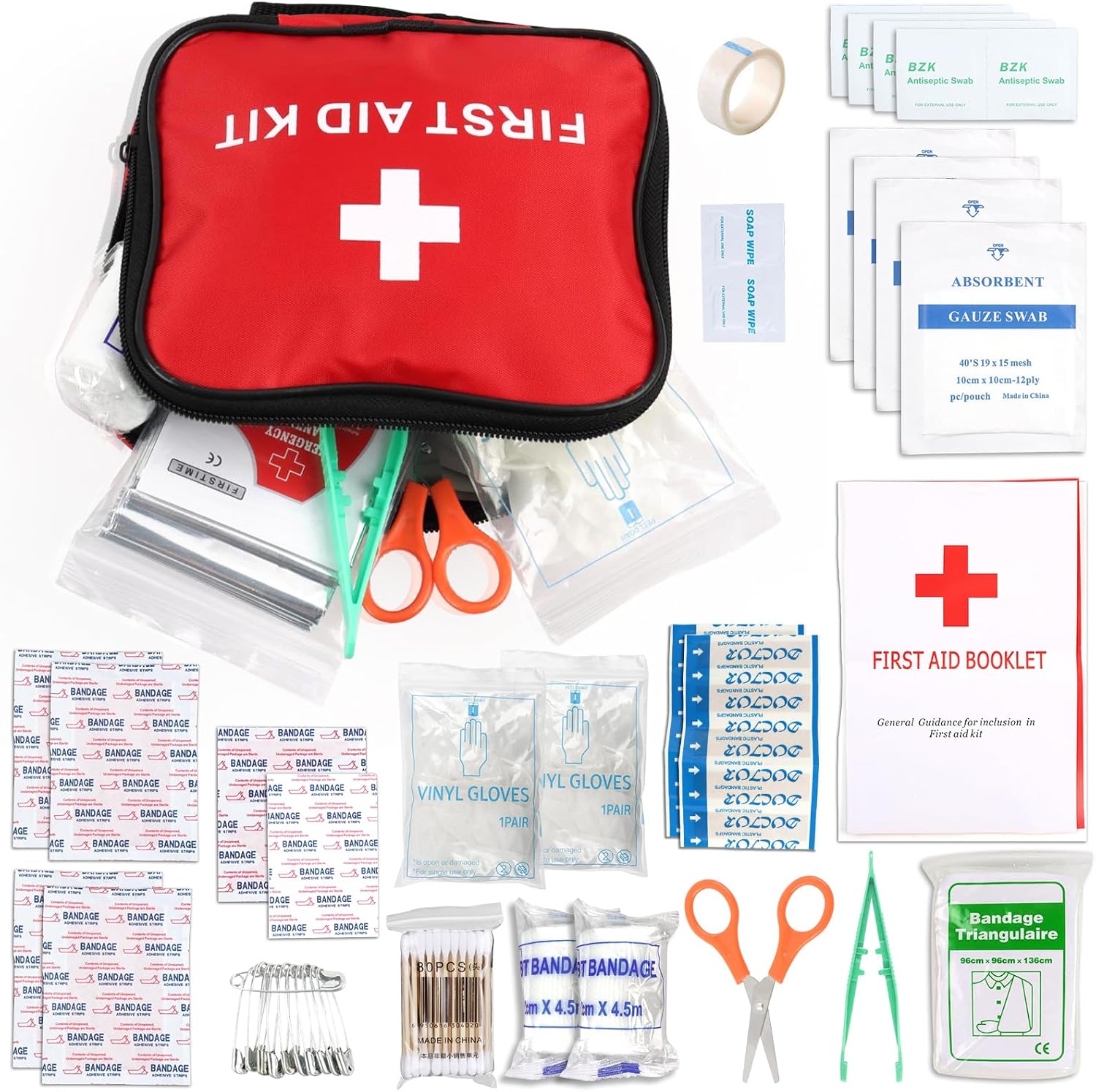 Premium Mini Erste Hilfe Set,Mini Reiseapotheke Set,Verbandskasten,Kompaktes Erste Hilfe Set Outdoor, Notfallset Klein für Outdoor Zuhause,Sport,Motorrad,Camping,Auto,Reise,Fahrrad Wandern Notfall